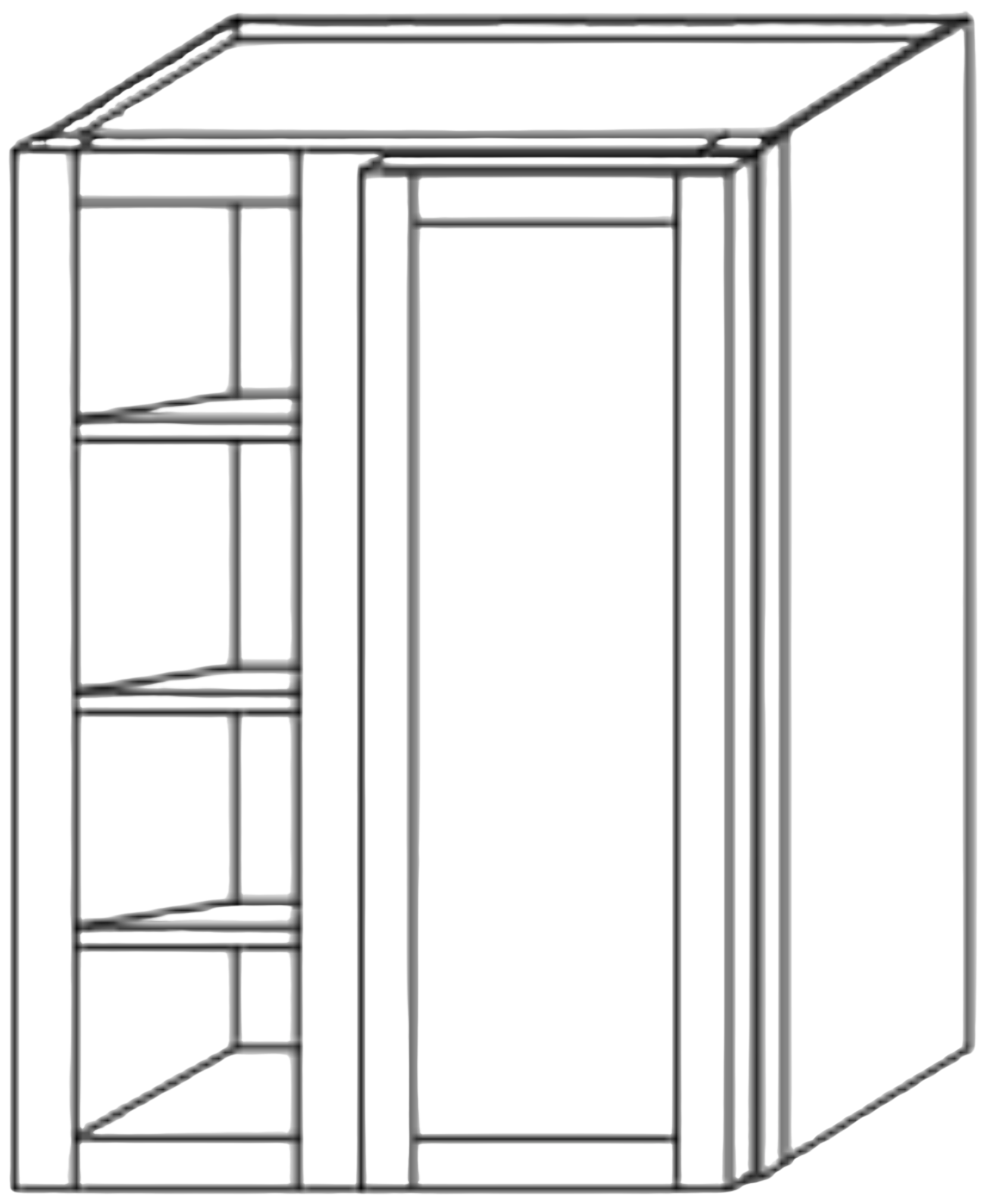 Framed Wall Blind Cabinets 27-30