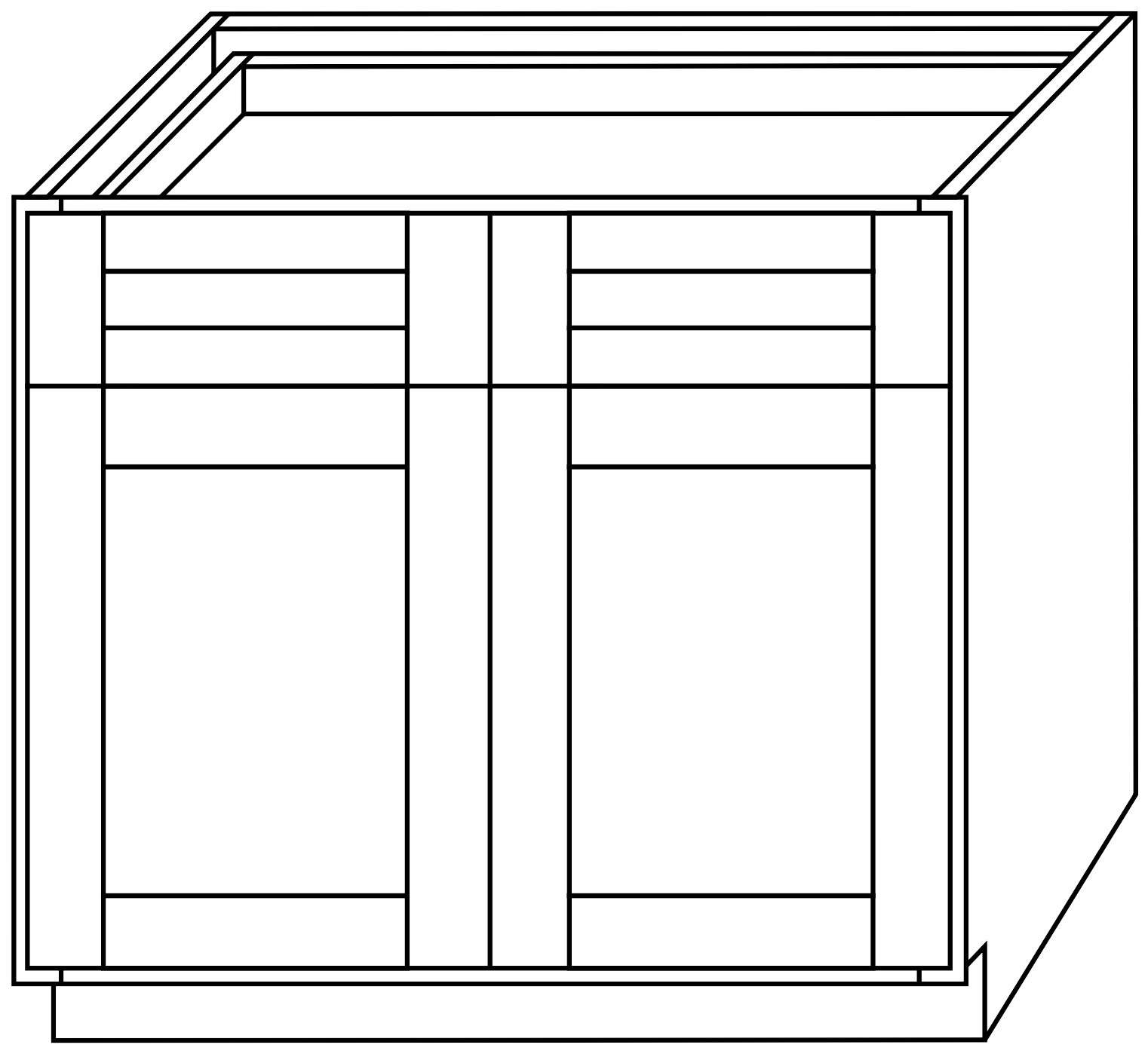 Framed Base Cabinets 42